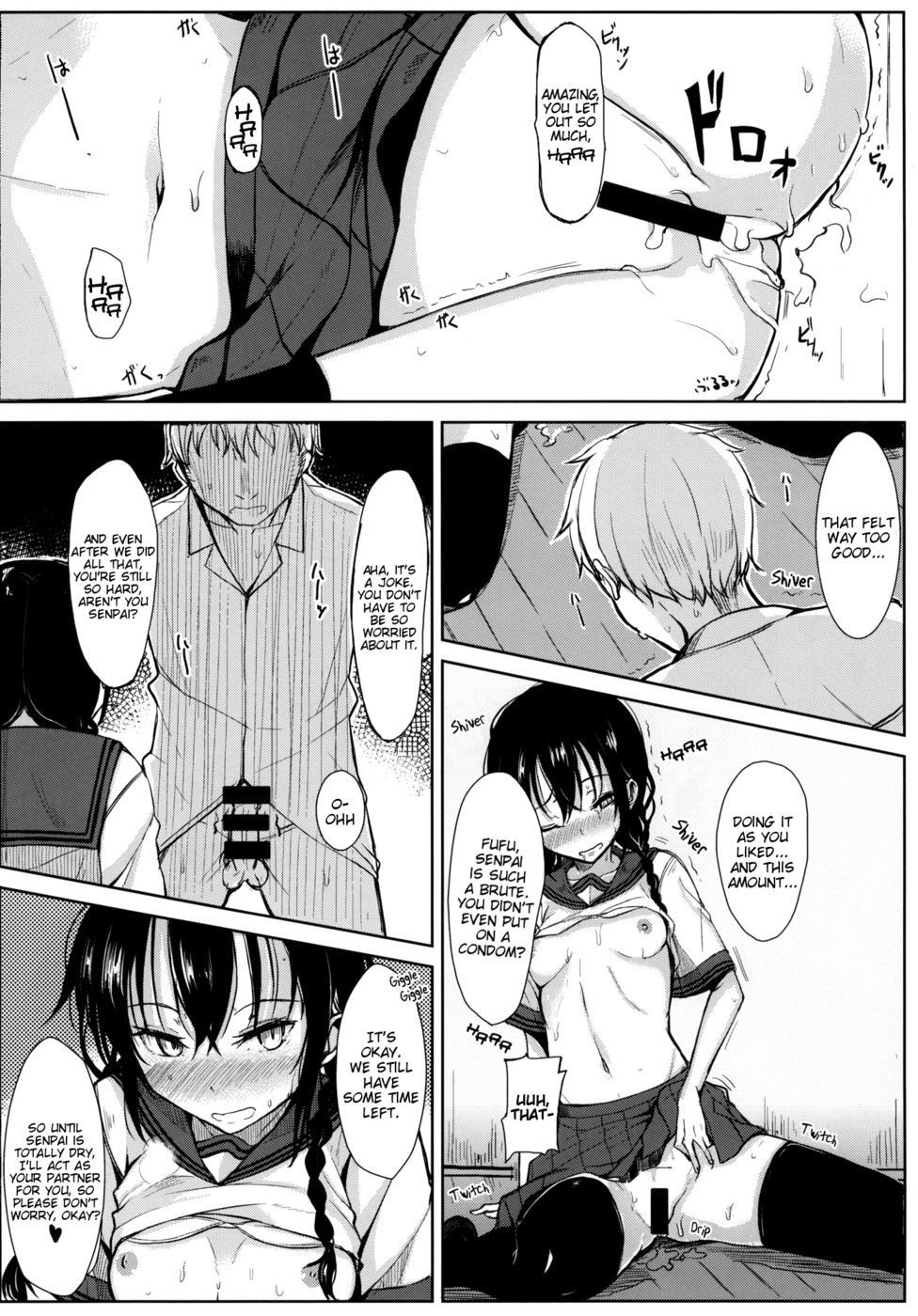 Hentai Manga Comic-Kouhai-chan ni Eroi Koto sareru Hon-Read-19